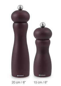 Salt and Pepper Mill | Wood | Chocolate Finish | Belle | Swissmar