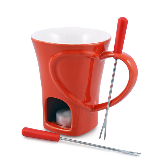 4-Piece Chocolate Fondue Set | Sweetheart | Swissmar