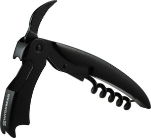 1-Step Corkscrew | Black Stainless Steel | Swissmar