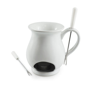 4-Piece Chocolate Fondue Set | Indulge White | Swissmar