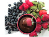4-Piece Chocolate Fondue Set | Indulge Black | Swissmar