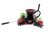 4-Piece Chocolate Fondue Set | Indulge Black | Swissmar