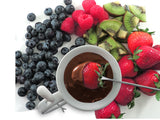 4-Piece Chocolate Fondue Set | Indulge White | Swissmar
