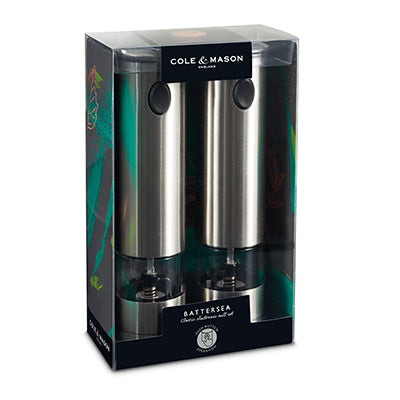 Salt and Pepper Mill Set | Battersea Electronic | Cole & Mason