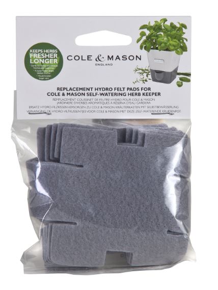 Hydro-Pad Refills | Herb Keeper | Self Watering | Cole & Mason