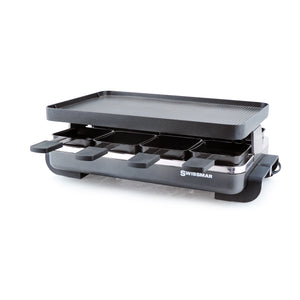 Raclette Grill | Aluminum Non-Stick Top | Classic Black | Swissmar