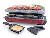 Raclette Grill |  Granite Top | Classic Red | Swissmar