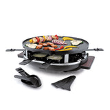 Raclette Grill | Aluminum Non-Stick Top | Matterhorn Black | Swissmar