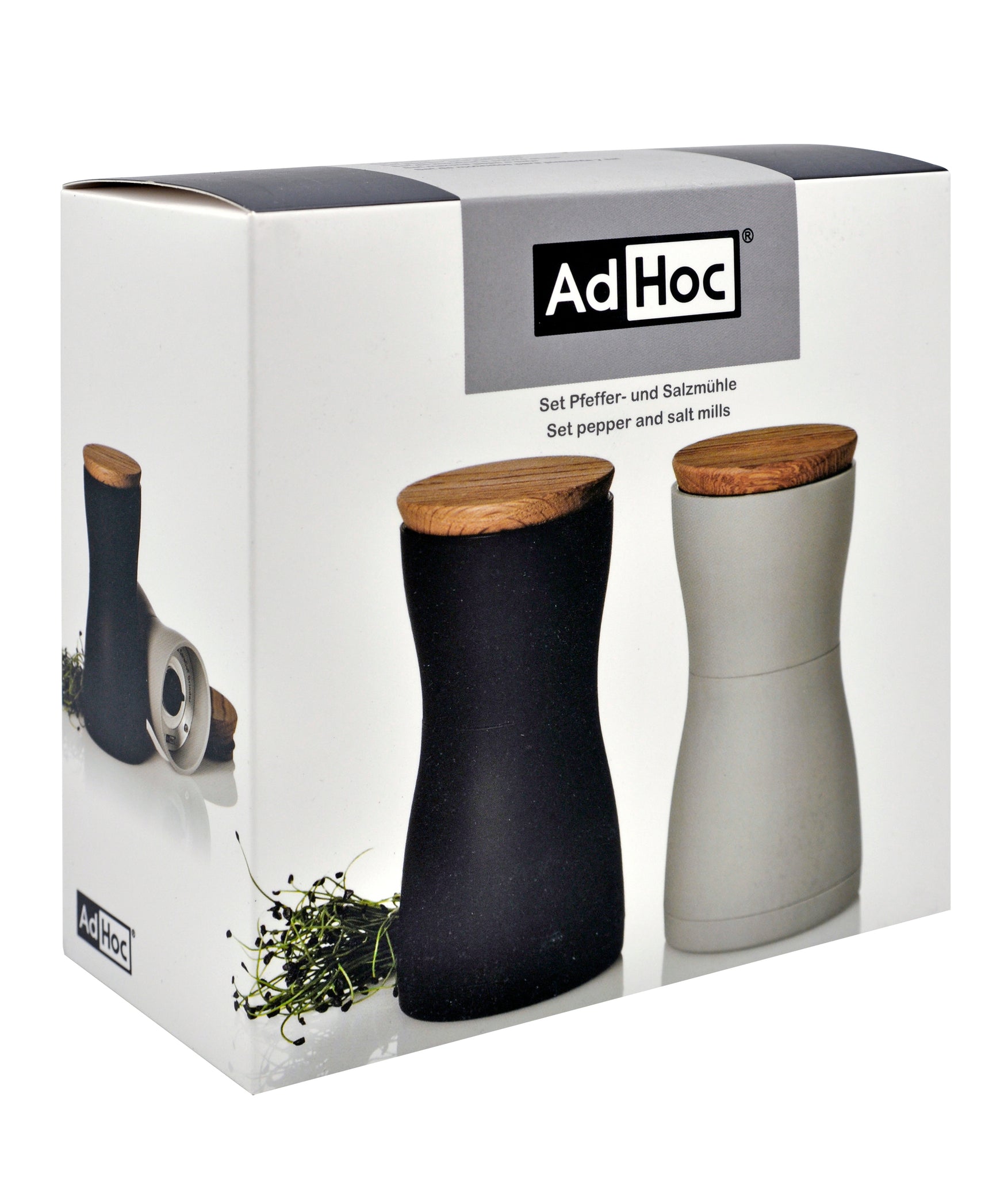 Salt and Pepper Mill Set TWIN AdHoc
