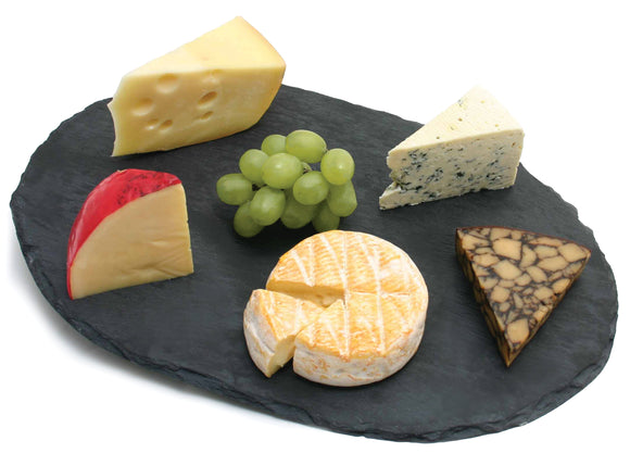 Cheese Serving Board | Oval Slate Board | Swissmar
