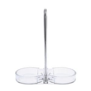 Salt and Pepper Mill Tray | Clear Acrylic | Swissmar