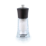 Salt and Pepper Mill | Clear Acrylic with Chocolate Top | Torre | Swissmar