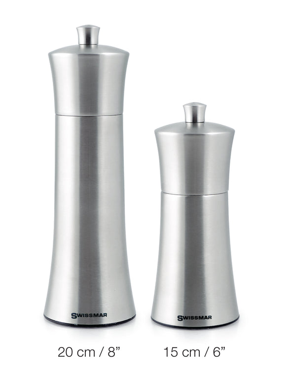 Salt and Pepper Mill | Stainless Steel | Torre | Swissmar