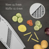 Mandoline Slicer | PowerLine Wave Waffle Cutter | Börner