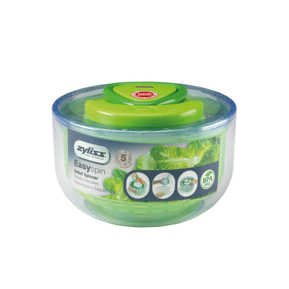 Easy Spin® Salad Spinner | Zyliss