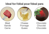 10-Piece Electric Fondue Set | Red Arolla | Swissmar