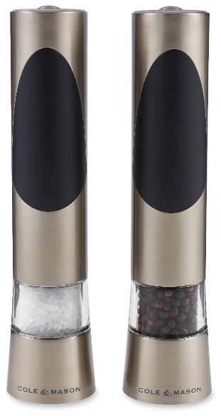 Salt and Pepper Mill Set | Richmond Electronic | Cole & Mason