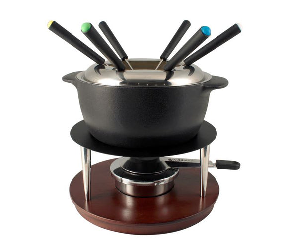 10-Piece Cast Iron Fondue Set | Summit | Swissmar