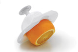 Börner Food Safety Holder with sliced orange inserted 
